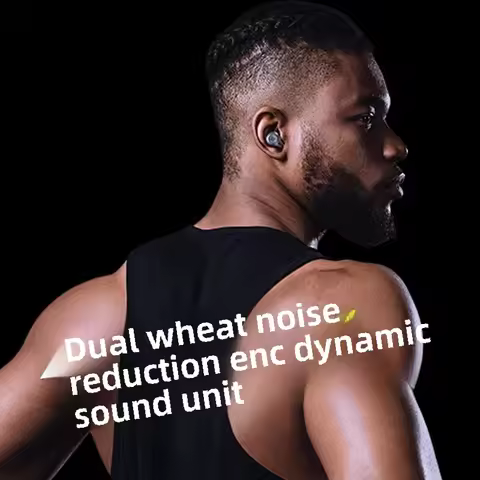 MIFO O5 Third In Ear Earphones Bluetooth 5.4 Waterproof Sports Noise Reduction Bass True Wireless Ea