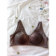 Si bra size 95/100 B C purple brown lace
