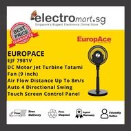 EuropAce EJF 7981V DC Motor Jet Turbine Tatami Fan (9 inch)