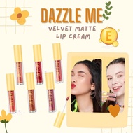 - Velvet Matte Lip Creamdazzle me | Vitamin E Waterproof Long-Lasting Pigmented Lipstick BPOM ~ Dazz