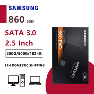 ซัมซุง SSD EVO 860 250GB 500GB 1TB ฮาร์ดไดรฟ์ดิสก์แบบแข็งภายใน SATA3แล็ปท็อป