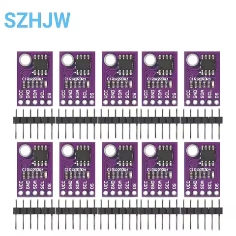 1-10PCS LM75 Temperature Sensor Module High Speed I2C IIC Interface High Precision Development Board
