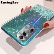 Phone Case for Oppo Reno11 Pro 11F Back Cover Starry Sky Silicone Soft Glossy Clear for Oppo Reno 11F 11 Pro Cover Cases