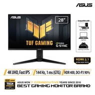 ASUS TUF Gaming VG28UQL1A HDMI 2.1 Gaming Monitor — 28-inch 4K UHD (3840x2160) Fast IPS 144Hz 1ms