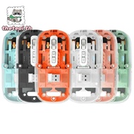 THETEAI Wireless Mouse, 3 Modes Transparent Silent Mouse, Sleek 2.4GHz/Bluetooth 5.0" 1600DPI BT Mou