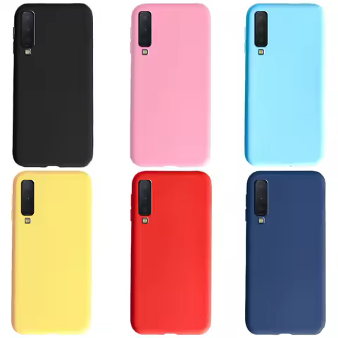 For Cover Samsung Galaxy A7 2018 Case Ultra-thin Soft Protective Back Cases for Coque Samsung A7 201