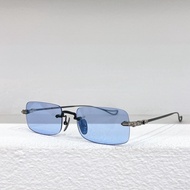 New SINNERGASM-A Rimless Rectangular Small Sunglasses nd Designer Top Quality Metal Frame Pilis Sun