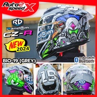 สีพิเศษมีขายที่นี่เท่านั้น แถมฟรีชิลด์ดำเพิ่ม หมวกกันน็อค RD RANDOM CZR BT 2025
