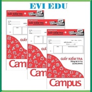 Combo of 3 sets of 4-lined test paper Campus BF100G-15 / Primary school test paper with 4-lined line