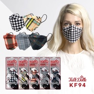 [5 color in 10 Pcs][TalkDolls]Fashion mask KF94 Face Protective Mask for Adult Made in Korea Individually Packaged