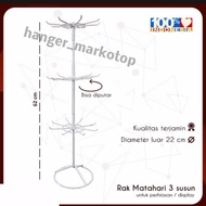 MATAHARI GANTUNGAN 3-Tier Small Bar Sun Rack Accessory Hanger