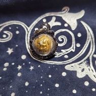 【泰北金孔雀王】古巴猜也/猜雅 2558 彩泥坤平符珠 底入1符管 泰國佛牌