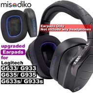 misodiko Headband/ Upgraded Ear Pads Replacement for Logitech G633 G933 G635 G935 G633S G933S Gaming Headset Earpads