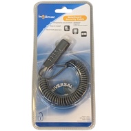 Ingamar 4 Digit Number Notebook Laptop Coil Cable Lock 1.8m (LKCP-0093E)