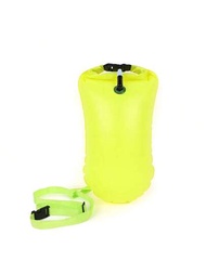 防水綠色戶外游泳袋，漂浮水球和漂流包帶有存儲功能和防水後續浮標，由PVC沙灘用品製成