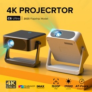 ฟรีม่านโปรเจคเตอร์และกระเป๋าถือ 8K Projector โปรเจคเตอร์ พกพา FINTEXPro P1 Ultra 1000 ANSI Auto-Focu