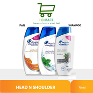 SHAMPOO HEAD & SHOULDERS 70ML / CUCI RAMBUT HEAD N SHOULDERS 70 ML