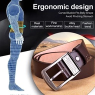 【Top-Grain Cowhide Leather】 Men's Genuine Leather Belt Men's Belt / Leather Belt / Genuine Leather /
