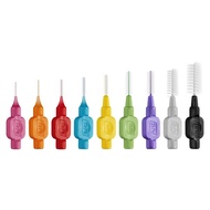 TePe Interdental Brushes แปรงซอกฟัน เทเป้ อินเทอร์เด็นทัล บลัช (แพ็ค 8 ชิ้น/ขนาด)