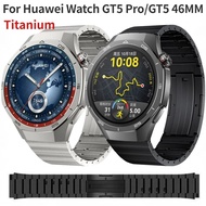 22mm Quick-release Titanium Strap for Huawei Watch GT5 Pro 46mm Replaceable Wristband for Huawei Wat