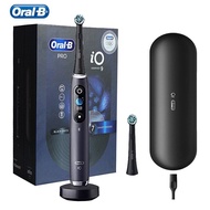Oral B IO 9แปรงสีฟันไฟฟ้า3d การติดตามฟัน Ultimate Clean เปลี่ยนหัวแปรง7โหมด Quick Magnetic Charging Travel Case