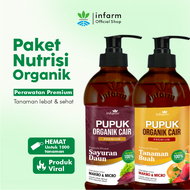 INFARM - Paket Nutrisi Organik Paket POC Pupuk Penyubur Tanaman Pupuk Penyubur Akar dan Daun Sayur 5