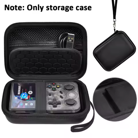 Handheld Consoles Bag for RG353V/RG353VS/R36S Retro Handheld Consoles - Compact Storage Organizer & 