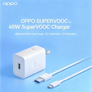 OPPO SUPERVOOC 45W Singel Port Charger Kit with 4.5A cable for OPPO A6s A5 A1A2 A58 A57 A97 A36 Reno
