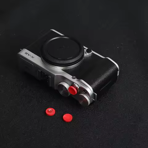 3M Paste Metal Concave Shutter Release Button For Panasonic GX85 GX80 Fujifilm FUJI X-A7 X-A5 X-A3 S