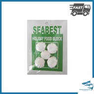 AquaNice SeaBest Holiday Food Block Fish Food | 5pcs (Small)