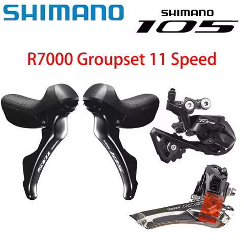 SHIMANO 105 R7000 2×11s Groupset Road Bike Bicycle Set Front Derailleur Rear Derailleur Shifter 11 s