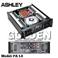 Power ASHLEY PA 1.8 essional Amplifier