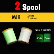 Lumo 150D Fly Tying Thread For Bass Pike Flies UV Fluo Polyester DIY Assist Hook Binding Line Fishin