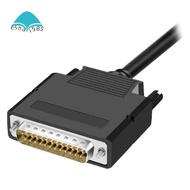 2-Row DB25 Male Female Solderless Connector D-Sub 25Pin Serial Port Plug Industrial Wire Parallel Po