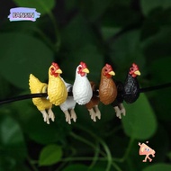 FANSIN1 Funny Chicken Earrings,  Animal Jewelry Lightweight Hand Painted Chicken Earrings, Cute Eleg