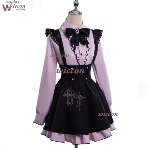 NebulaCloak Date Live Kurumi Tokisaki Cosplay Costume Magic Detective Japanese Style Outfit Anime Ch