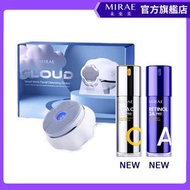【MIRAE】雲朵洗臉機早C晚A套裝(新款A醇+淡斑C精華)_PRO+早C晚A(3A煥膚緊緻精華+2C美白淡斑精華)
