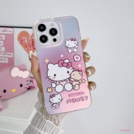 Ốp Lưng Điện Thoại iPhone 17 pro Max Toàn Diện Dễ Thương Có Thiết Kế Hoạt Hình Laser Meow Cat Kawaii
