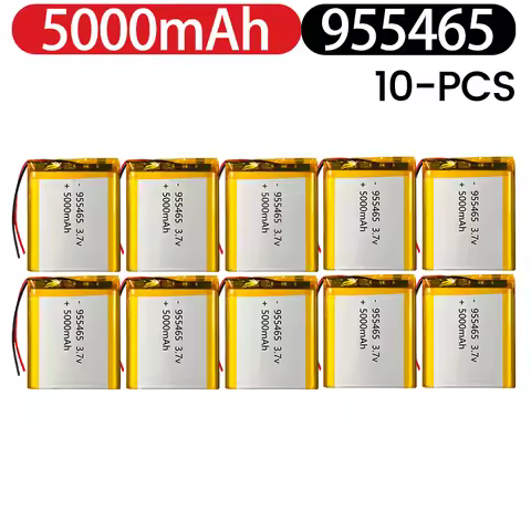 955465 High Capacity 5000mah 3.7V Battery+PCB Protection Board Rechargeable Battery For leaning mach