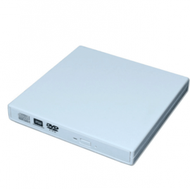 USB移動DVD燒錄機中性包裝 台式通用（白色）