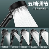 Supercharged Shower Head Super Shower Shower Rain Water Heater with Hose Bath Set Bath Faucet Shower Head