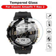 Suitable for Huami Amazfit T-Rex 2 Tempered Glass Watch Film T-Rex2 Arc Edge Watch Tempered Protective Film