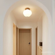 Cotton Aisle Ceiling Lamp Entrance Fixture Lamp Table Lamp Cream Entrance Log Lamp Modern Style Clou