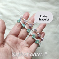 Korean Daisy Beaded Bracelet GCS