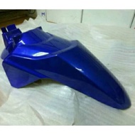 The front fender of the Honda beats the old carburetor beats