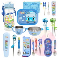 Korean-Made Small Bus TAYO Water Bottle Without BPA Environmental Protection Cup Water Bottle Accomp