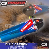 Original wr exhaust brand crozer blue serious, knalpto wr 155, long wr exhaust