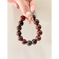 {Meideng Jie Dzi Beads} -Hand Beads String-Buddha Beads Old Dzi Beads-Hand Circumference 15cm-Beads 