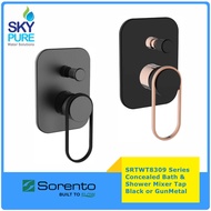 SORENTO SRTWT8309-RG SRTWT8309-GMB Concealed Bath & Shower Mixer Rose Gold + Matt Black GunMetal Two