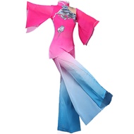 Classical Dance Costume Female Elegant Fan Dance Costume Chinese Style Drunk Spring Style Dance Cost